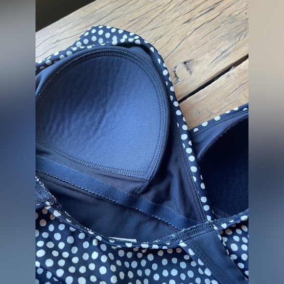 Boden One Piece Polka Dot Swim Suit, Size 4 NWOT - Picture 5 of 7